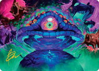 Humongous Fungus Art Card (Gold-Stamped Signature) - Art Series: Teenage Mutant Ninja Turtles (ASTMT) #45 - Special Magic: The Gathering Trading Card