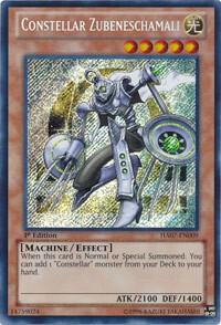 Constellar Zubeneschamali trading card from Hidden Arsenal 7: Knight of Stars Constellar Zubeneschamali - Hidden Arsenal 7: Knight of Stars YuGiOh trading card