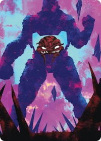 Krang, Utrom Warlord Art Card - Art Series: Teenage Mutant Ninja Turtles (ASTMT) #21 - Special Magic: The Gathering Trading Card