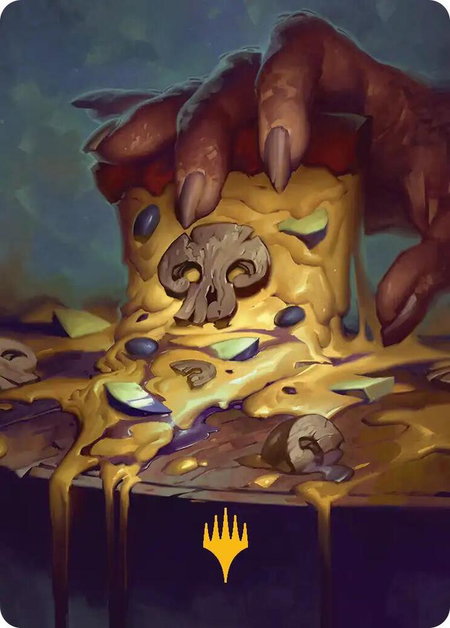 Swamp Art Card (Gold-Stamped) - Art Series: Teenage Mutant Ninja Turtles Magic: The Gathering trading card