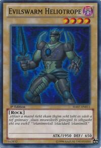 Evilswarm Heliotrope - Hidden Arsenal 7: Knight of Stars (HA07) #HA07-EN011 - Super Rare YuGiOh Trading Card
