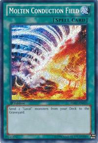 Molten Conduction Field trading card from Hidden Arsenal 7: Knight of Stars Molten Conduction Field - Hidden Arsenal 7: Knight of Stars YuGiOh trading card