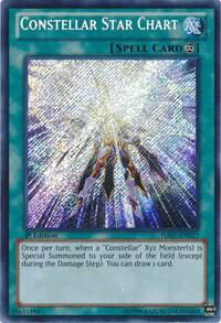 Constellar Star Chart - Hidden Arsenal 7: Knight of Stars (HA07) #HA07-EN027 - Secret Rare YuGiOh Trading Card