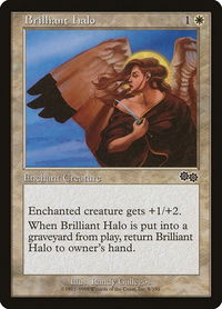 Brilliant Halo - Urza's Saga (USG) #5 - Common Magic: The Gathering Trading Card