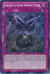 Infestation Infection - Hidden Arsenal 7: Knight of Stars (HA07) #HA07-EN030 - Secret Rare YuGiOh Trading Card