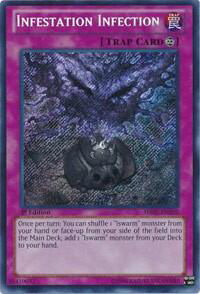 Infestation Infection - Hidden Arsenal 7: Knight of Stars (HA07) #HA07-EN030 - Secret Rare YuGiOh Trading Card