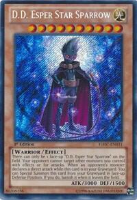 D.D. Esper Star Sparrow - Hidden Arsenal 7: Knight of Stars (HA07) #HA07-EN031 - Secret Rare YuGiOh Trading Card
