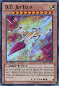 D.D. Jet Iron - Hidden Arsenal 7: Knight of Stars (HA07) #HA07-EN035 - Super Rare YuGiOh Trading Card