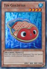 Tin Goldfish - Hidden Arsenal 7: Knight of Stars (HA07) #HA07-EN037 - Super Rare YuGiOh Trading Card