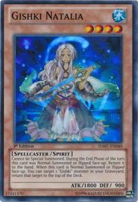 Gishki Natalia - Hidden Arsenal 7: Knight of Stars (HA07) #HA07-EN040 - Super Rare YuGiOh Trading Card