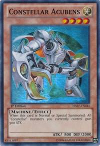 Constellar Acubens trading card from Hidden Arsenal 7: Knight of Stars Constellar Acubens - Hidden Arsenal 7: Knight of Stars YuGiOh trading card