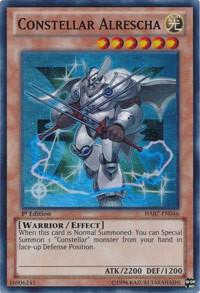 Constellar Alrescha - Hidden Arsenal 7: Knight of Stars YuGiOh trading card