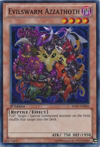 Evilswarm Azzathoth - Hidden Arsenal 7: Knight of Stars YuGiOh trading card