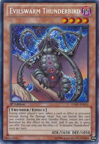Evilswarm Thunderbird - Hidden Arsenal 7: Knight of Stars (HA07) #HA07-EN051 - Secret Rare YuGiOh Trading Card