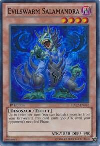 Evilswarm Salamandra - Hidden Arsenal 7: Knight of Stars (HA07) #HA07-EN052 - Super Rare YuGiOh Trading Card
