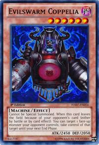 Evilswarm Coppelia - Hidden Arsenal 7: Knight of Stars YuGiOh trading card