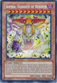 Sophia, Goddess of Rebirth trading card from Hidden Arsenal 7: Knight of Stars Sophia, Goddess of Rebirth - Hidden Arsenal 7: Knight of Stars YuGiOh trading card
