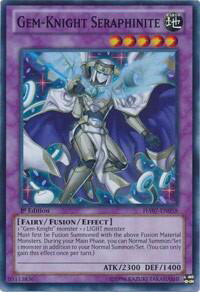 Gem-Knight Seraphinite - Hidden Arsenal 7: Knight of Stars (HA07) #HA07-EN058 - Super Rare YuGiOh Trading Card