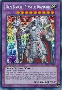 Gem-Knight Master Diamond - Hidden Arsenal 7: Knight of Stars (HA07) #HA07-EN059 - Secret Rare YuGiOh Trading Card