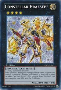 Constellar Praesepe - Hidden Arsenal 7: Knight of Stars (HA07) #HA07-EN061 - Secret Rare YuGiOh Trading Card