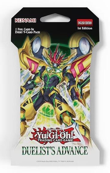 Duelist's Advance Sleeved Booster Pack - Duelist's Advance YuGiOh trading card