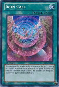 Iron Call - Hidden Arsenal 7: Knight of Stars (HA07) #HA07-EN066 - Secret Rare YuGiOh Trading Card