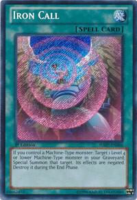 Iron Call trading card from Hidden Arsenal 7: Knight of Stars Iron Call - Hidden Arsenal 7: Knight of Stars YuGiOh trading card
