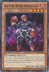 Battlin' Boxer Headgeared - Lord of the Tachyon Galaxy (LTGY) #LTGY-EN016 - Common / Short Print YuGiOh Trading Card