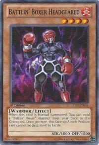 Battlin' Boxer Headgeared - Lord of the Tachyon Galaxy YuGiOh trading card