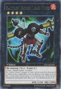 Battlin' Boxer Lead Yoke - Lord of the Tachyon Galaxy (LTGY) #LTGY-EN050 - Rare YuGiOh Trading Card