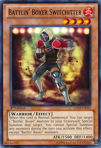 Battlin' Boxer Switchitter - Lord of the Tachyon Galaxy (LTGY) #LTGY-EN019 - Common / Short Print YuGiOh Trading Card