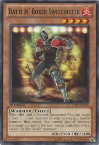 Battlin' Boxer Switchitter - Lord of the Tachyon Galaxy (LTGY) #LTGY-EN019 - Common / Short Print YuGiOh Trading Card
