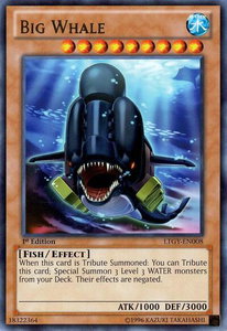 Big Whale - Lord of the Tachyon Galaxy (LTGY) #LTGY-EN008 - Rare YuGiOh Trading Card