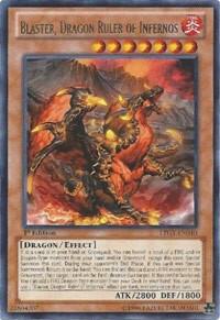 Blaster, Dragon Ruler of Infernos - Lord of the Tachyon Galaxy YuGiOh trading card