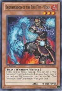 Brotherhood of the Fire Fist - Wolf - Lord of the Tachyon Galaxy (LTGY) #LTGY-EN026 - Common / Short Print YuGiOh Trading Card