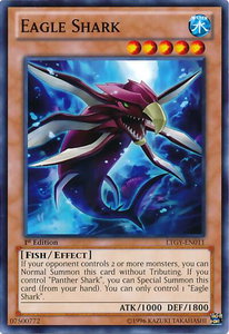 Eagle Shark - Lord of the Tachyon Galaxy (LTGY) #LTGY-EN011 - Common / Short Print YuGiOh Trading Card