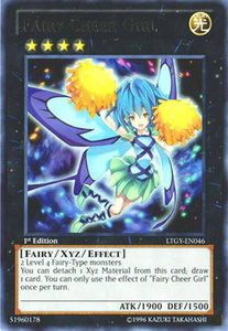 Fairy Cheer Girl - Lord of the Tachyon Galaxy (LTGY) #LTGY-EN046 - Rare YuGiOh Trading Card