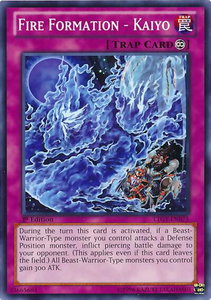 Fire Formation - Kaiyo - Lord of the Tachyon Galaxy (LTGY) #LTGY-EN075 - Common / Short Print YuGiOh Trading Card