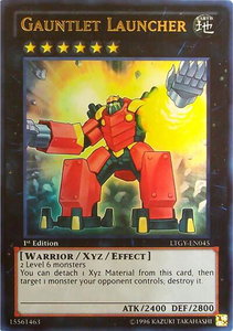 Gauntlet Launcher - Lord of the Tachyon Galaxy (LTGY) #LTGY-EN045 - Ultra Rare YuGiOh Trading Card