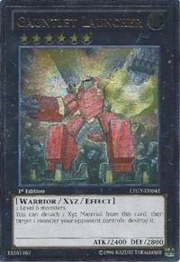 Gauntlet Launcher (UTR) - Lord of the Tachyon Galaxy YuGiOh trading card