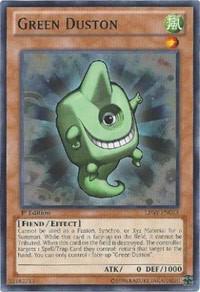 Green Duston - Lord of the Tachyon Galaxy YuGiOh trading card