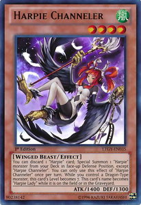Harpie Channeler - Lord of the Tachyon Galaxy (LTGY) #LTGY-EN035 - Ultra Rare YuGiOh Trading Card