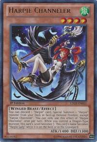 Harpie Channeler - Lord of the Tachyon Galaxy YuGiOh trading card