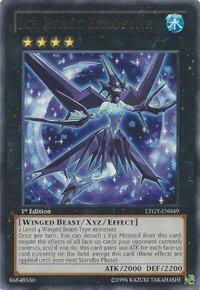 Ice Beast Zerofyne - Lord of the Tachyon Galaxy (LTGY) #LTGY-EN049 - Rare YuGiOh Trading Card