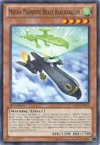Mecha Phantom Beast Blackfalcon - Lord of the Tachyon Galaxy (LTGY) #LTGY-EN023 - Common / Short Print YuGiOh Trading Card