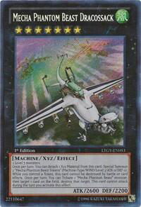 Mecha Phantom Beast Dracossack - Lord of the Tachyon Galaxy (LTGY) #LTGY-EN053 - Secret Rare YuGiOh Trading Card
