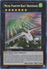 Mecha Phantom Beast Dracossack - Lord of the Tachyon Galaxy YuGiOh trading card