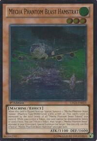 Mecha Phantom Beast Hamstrat (UTR) - Lord of the Tachyon Galaxy (LTGY) #LTGY-EN025 - Ultimate Rare YuGiOh Trading Card