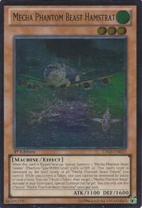 Mecha Phantom Beast Hamstrat (UTR) - Lord of the Tachyon Galaxy YuGiOh trading card