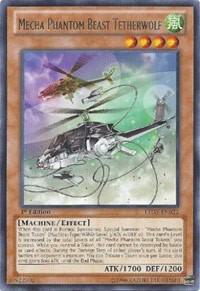 Mecha Phantom Beast Tetherwolf - Lord of the Tachyon Galaxy YuGiOh trading card
